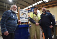 Men’s Shed members meet