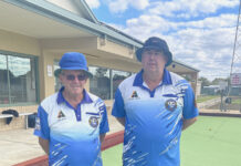 Batt and Gibbs just home