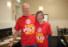 Pedal power to fight polio