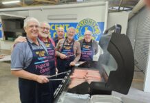 Lions roar in to the kitchen