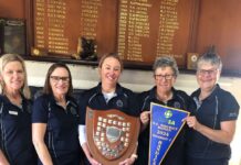 Winners on the green