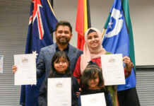 Special day for new Australian Citizens