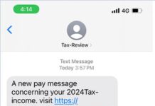 Watch out for tax scams