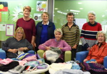 Kingston knitters hit major milestone