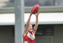 Women’s footballers meet under lights