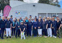 Sun shines for gala day