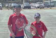 Youngsters revel in warmth