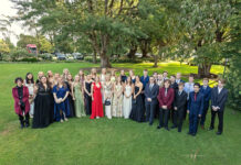 Class step out of town for grad night