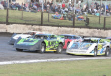 All action at Borderline Speedway