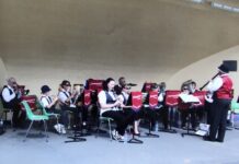 60 years in town band