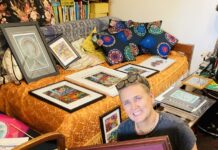 Colourful exhibition and book launch