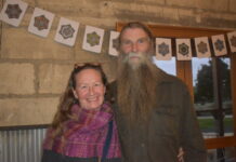 Splash of colour at Woolstore