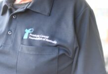 Lighting up blue for awareness