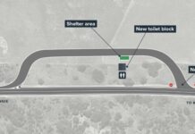 Work begins to build Salt Creek rest stop