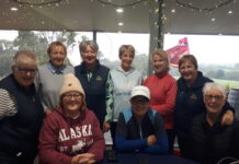 Crazy conditions for golf