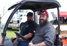 Family fun at the truck show