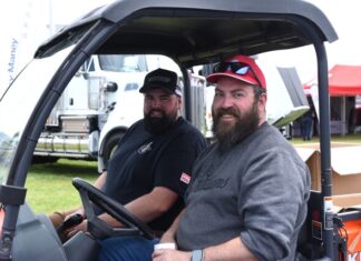 Family fun at the truck show