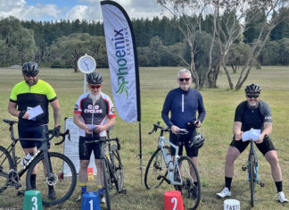Cyclists take to Mac Park