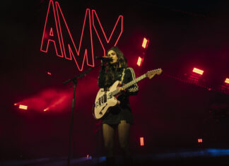 Amy Shark says hi to the Helpmann