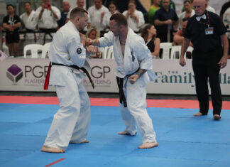 Smith fights for Australia at karate World Cup