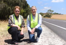Ashton Hurn checks out regional roads