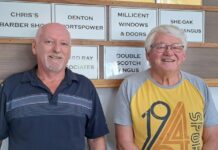 Players roll up despite heat