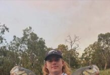 Conditions suit keen anglers