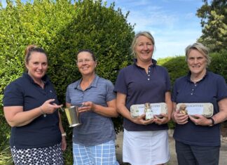 Foursomes format at Lucindale